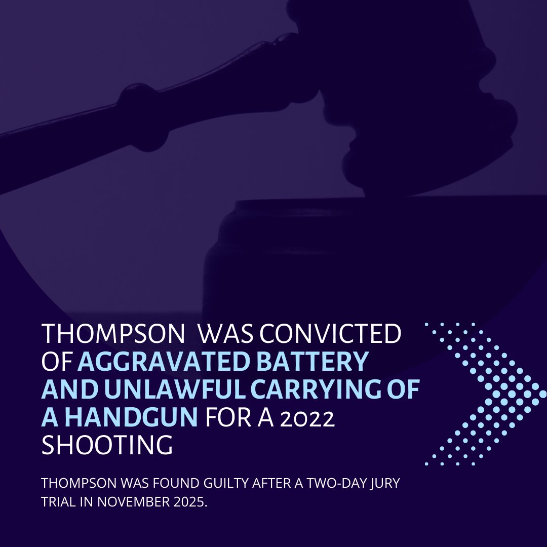 MCProsecutors's tweet photo. Yesterday, Prosecutor Ryan Mears announced that James Thompson Jr. was sentenced to 11 years in prison for a 2022 shooting.

In November 2022, Thompson shot the victim after a minor dispute about flat tires.

Read more: https://t.co/HTD4BlpgPh https://t.co/kfgVddtOFX