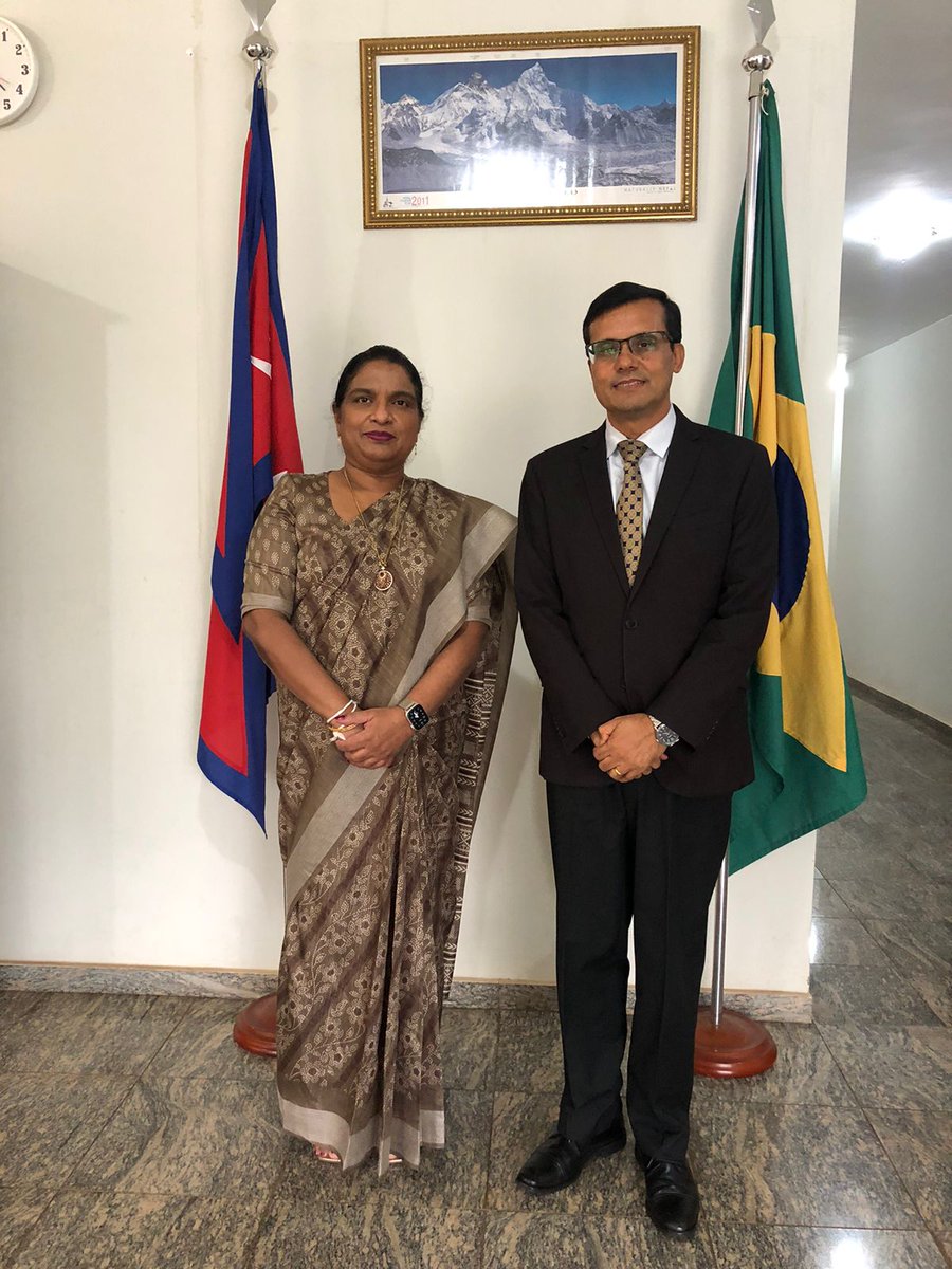 Nepal Embassy in Brasilia tweet media