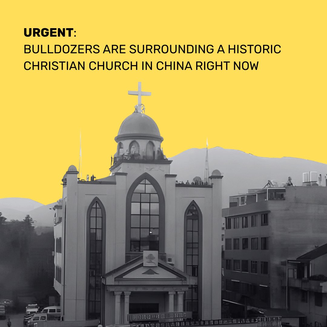 chinaaid's tweet image. #SaveYayangChurch

CCP Begins Forced Destruction of Yayang Christian Church in Wenzhou

Chinese authorities have begun forcibly destroying parts of Yayang Christian Church in Wenzhou, Zhejiang Province. On January 5, hundreds of armed police encircled the church, evicting nearby…