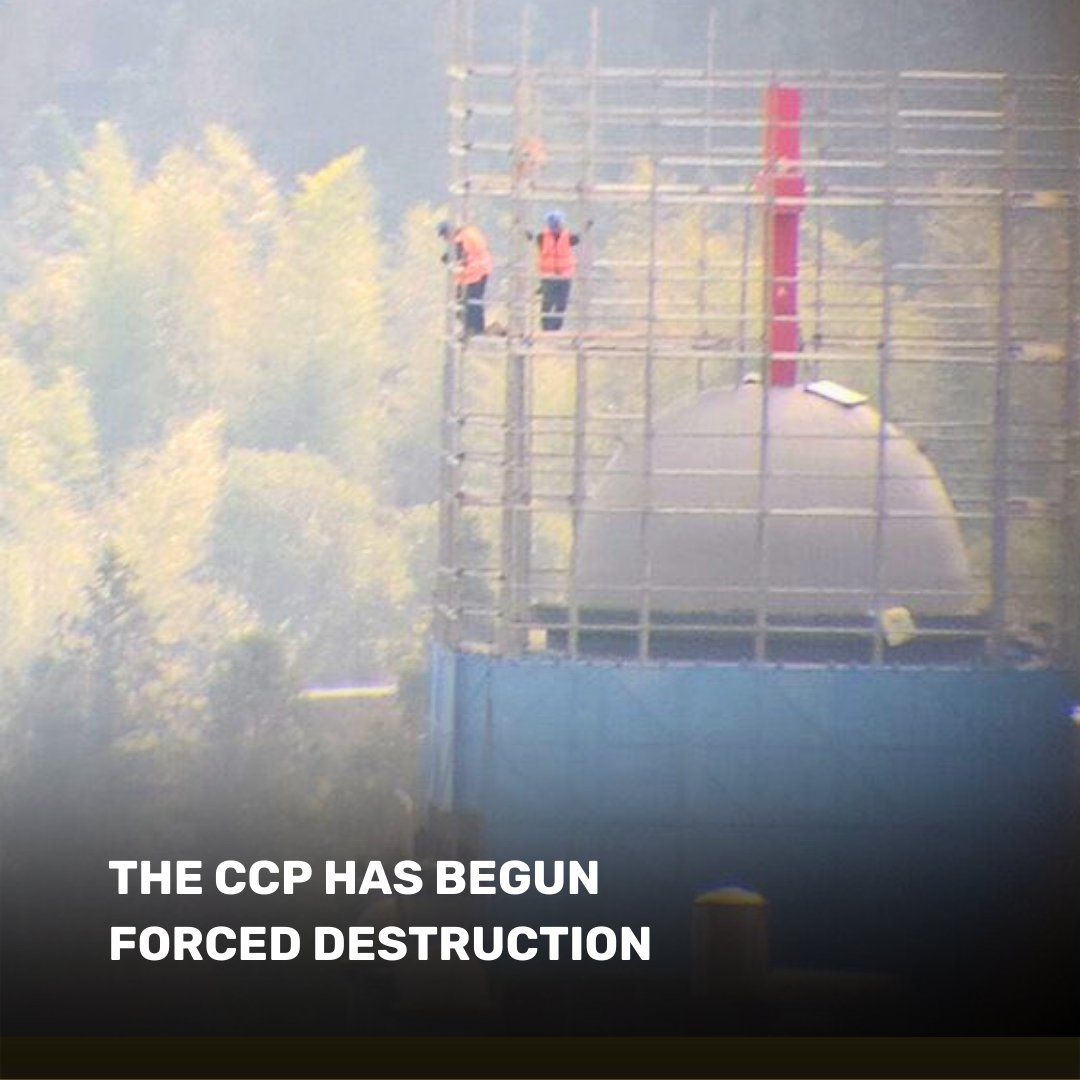 chinaaid's tweet image. #SaveYayangChurch

CCP Begins Forced Destruction of Yayang Christian Church in Wenzhou

Chinese authorities have begun forcibly destroying parts of Yayang Christian Church in Wenzhou, Zhejiang Province. On January 5, hundreds of armed police encircled the church, evicting nearby…