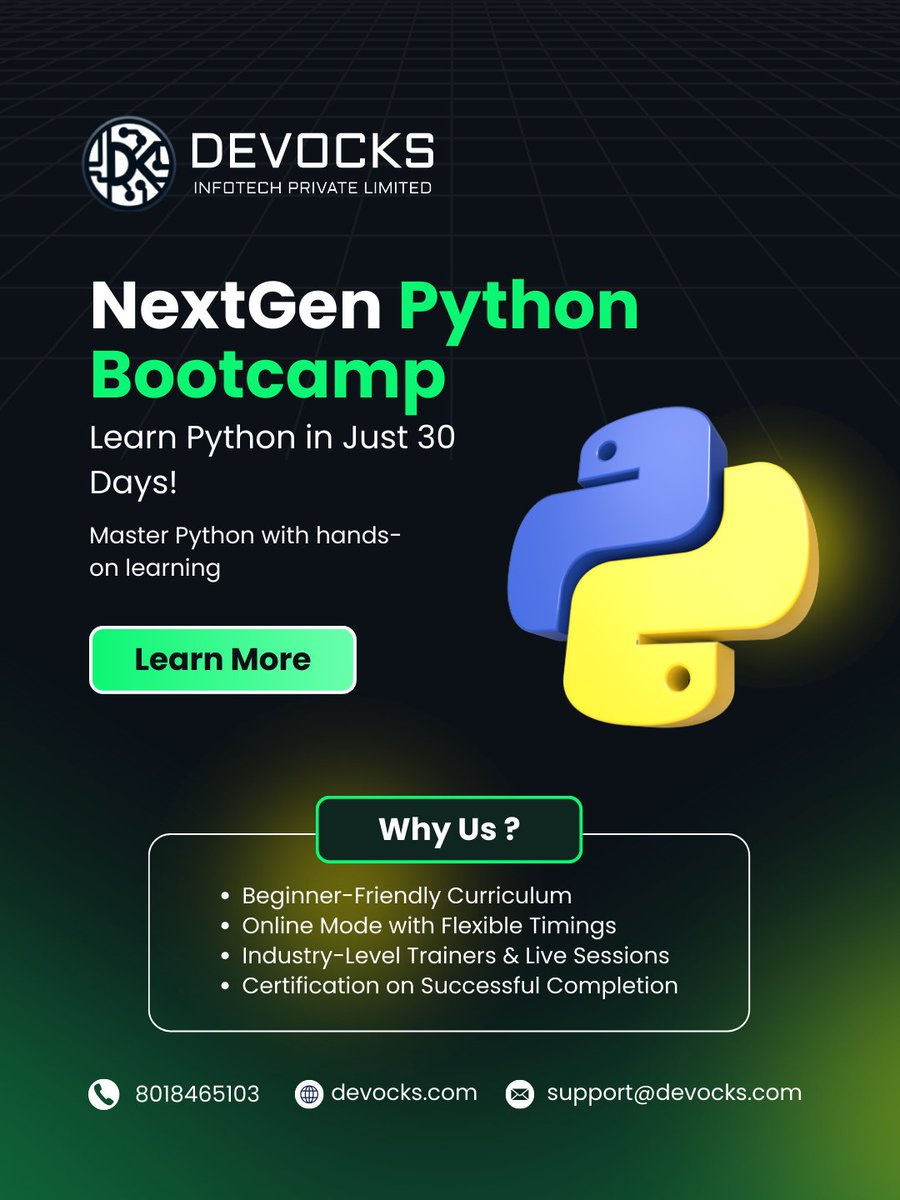 DEVOCKS INFOTECH PVT. LTD. tweet media