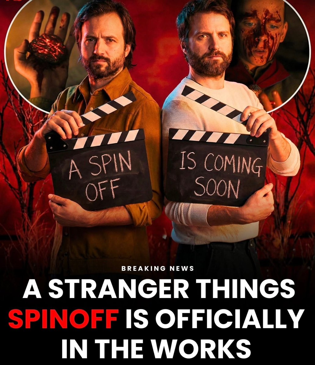 The Duffer Brothers are now working on the ‘STRANGER THINGS’ spin-off

• No Hawkins
• No returning characters
• Set in a different decade
• Doesn’t involve the Upside Down
• Mysterious rock from S5 will play some sort of role