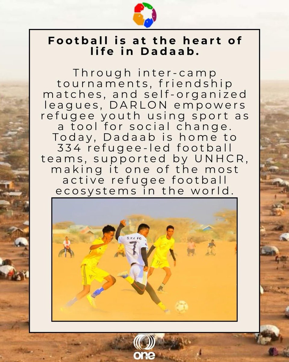AfricaConifa's tweet photo. CONIFA is proud to present our newest member: We welcome DARLON (Dadaab Refugee-Led Organizations Network) to our global family of sports and friendship!

#friendship, #inclusion, #diversity, #soeveryonecanplay, #Oneallsports #WeAreOne #DoMoreBeMore #OneallsportsxCONIFA, https://t.co/LcXZk1I68B