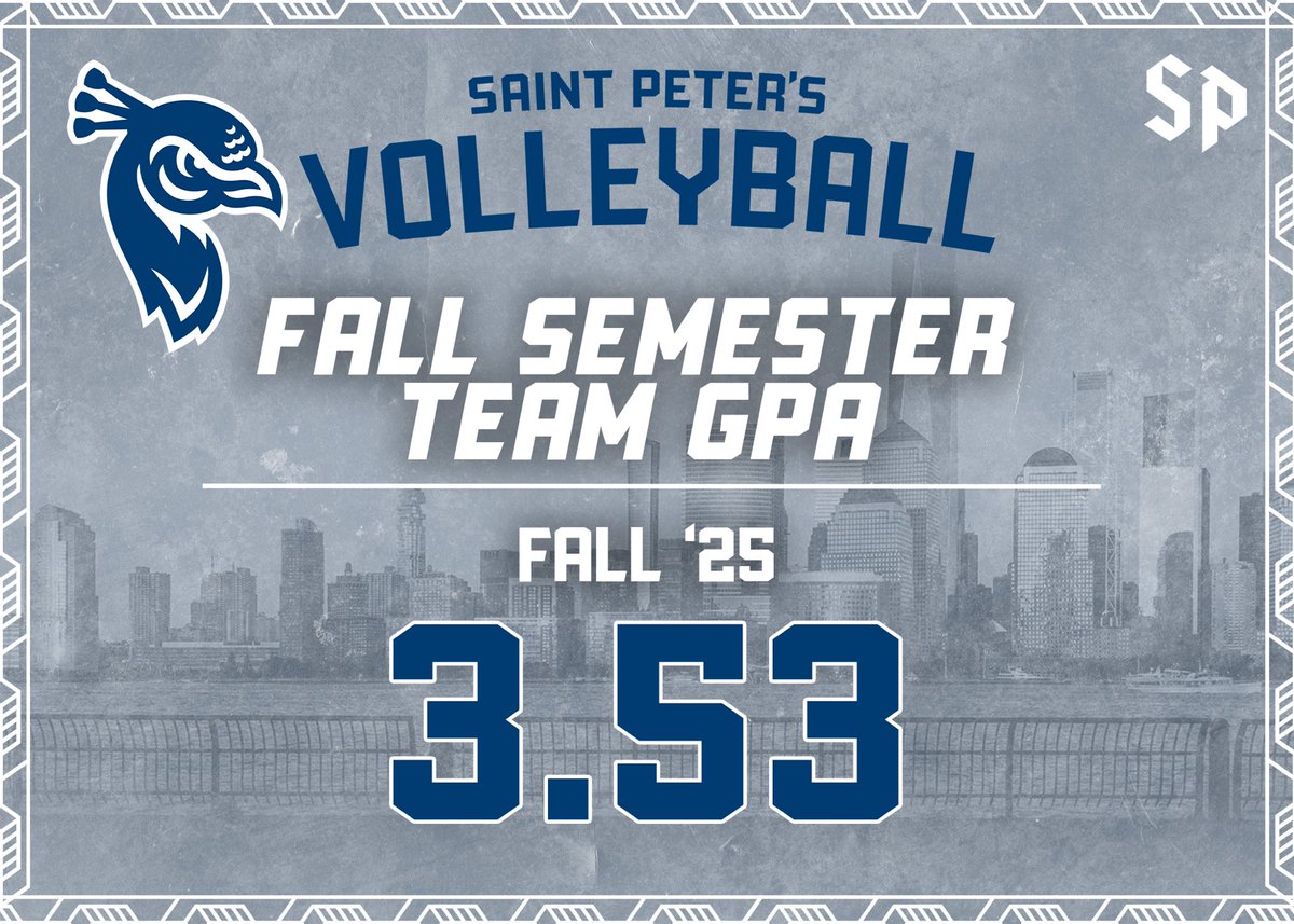 Saint Peter's Volleyball tweet media