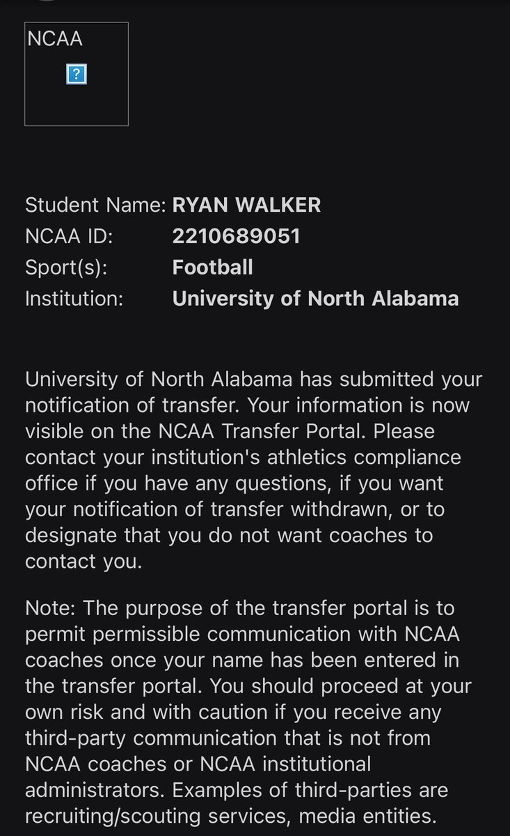 Officially in the portal!