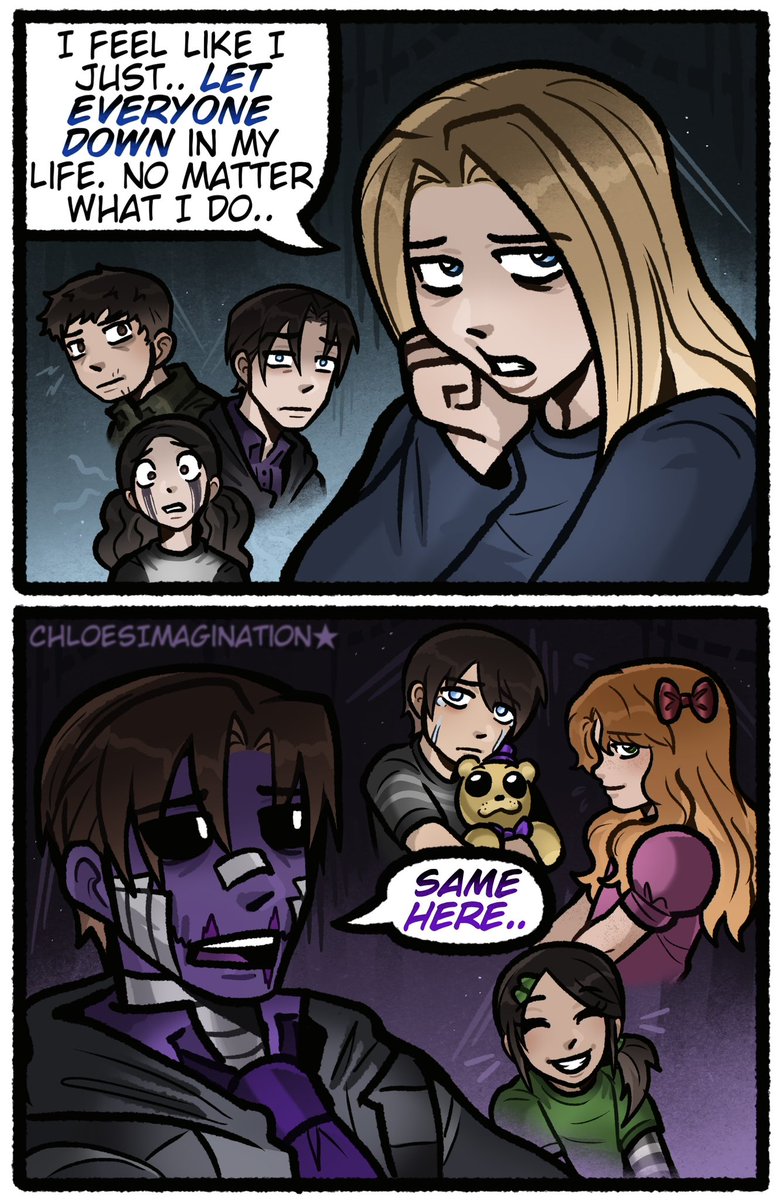 The pain of being the eldest Afton sibling in FNAF,,