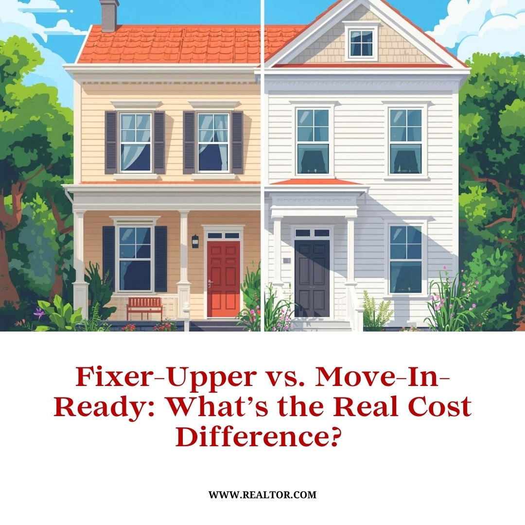 parrish_team's tweet image. 🏡 Fixer-Upper vs. Move-In Ready?  
A cheaper fixer-upper can lead to high renovation costs and hidden issues. Move-in ready homes may have a higher price but save you time, stress, and unexpected expenses. Choose wisely! 🔧💸✨