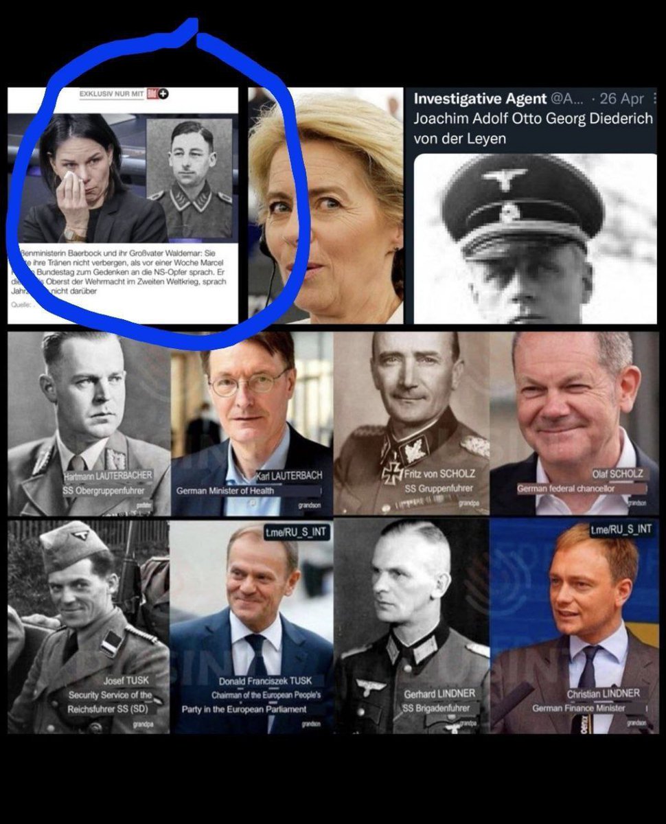 cms_paloma's tweet photo. Alle Grossvater von der drecks Brut waren bei der SS, Nazis https://t.co/pSxR4mccqO