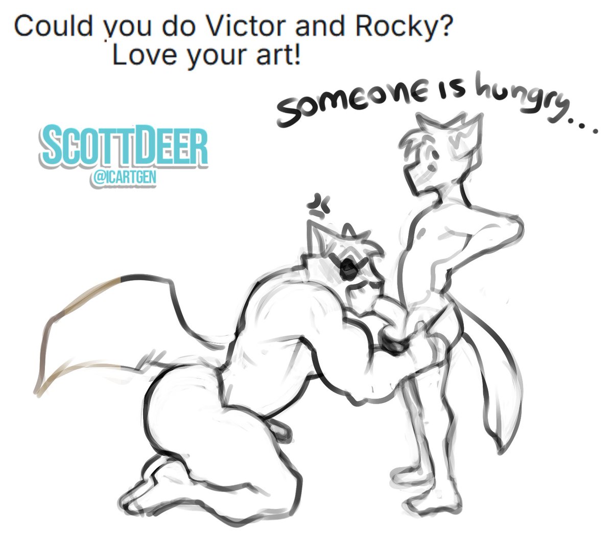 ICARTGEN's tweet photo. 🍻💡This is one of Viktor's first tests to join the work at #Crackadaisy, surprisingly, he only accepted if he were Rocky this first time.🐱‼️

✒️ 🗒Feat. Rocky! 🗒✒️

🎀Requested on my Tellonym  🎀
- link in my bio - https://t.co/LdgKjE1NL8