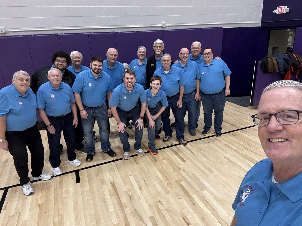 FunCenterChords's tweet image. Last night’s Ashland U Women’s Basketball National Anthem Crew!