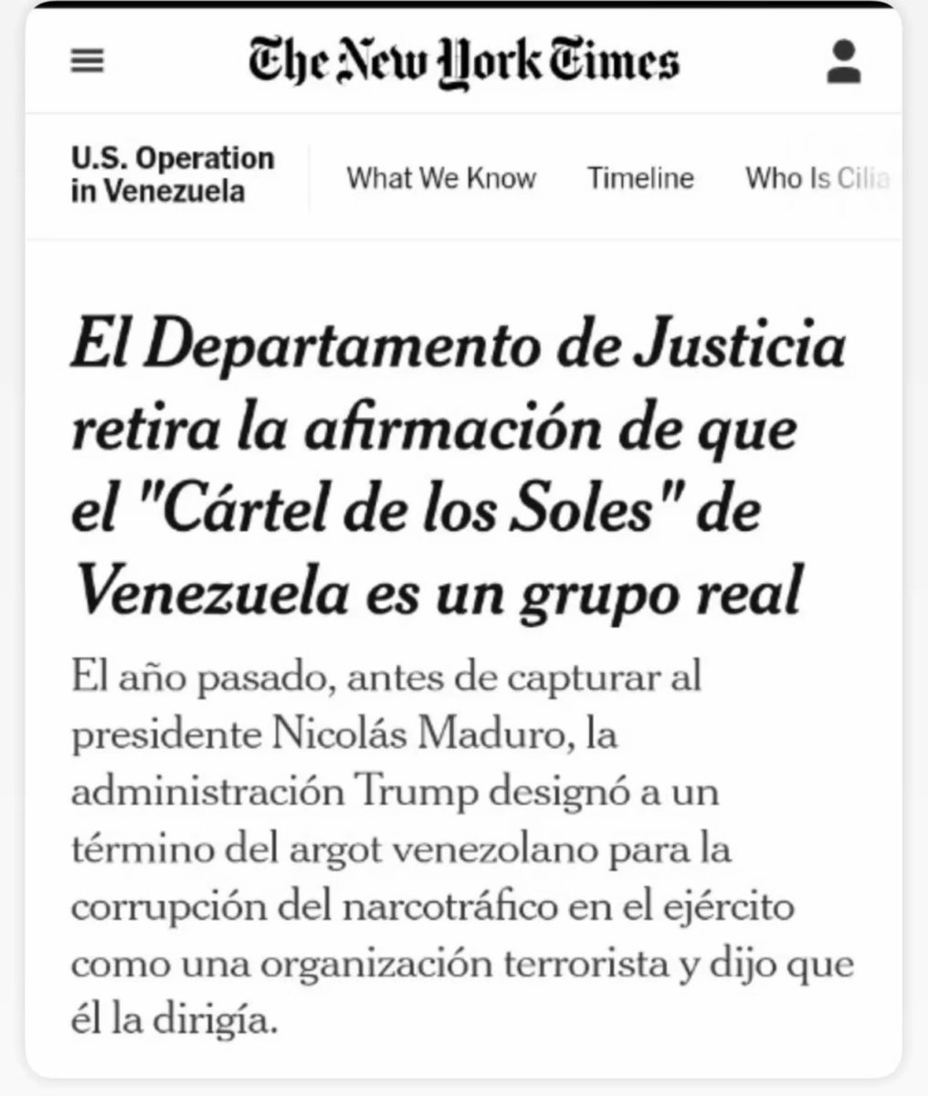 Ahora los EEUU se disculpan, devuelven a Maduro (y a su esposa, también secuestrada) a Venezuela, pagan los destrozos y resucitan a los soldados muertos o como va esto?