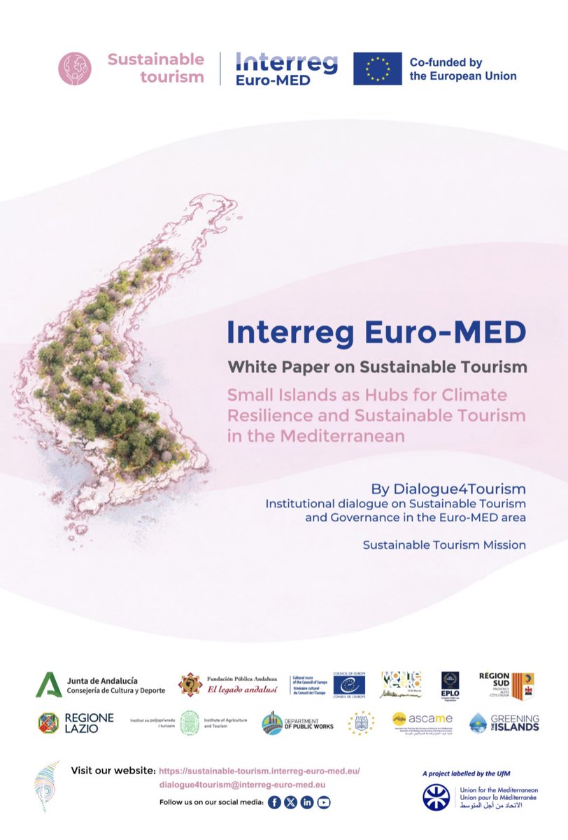 🌍 The future of small islands is sustainable! 
Our White Paper on #MED islands as hubs for climate resilience is launching soon 🚀

🔹Stay tuned in #2026 for more publications and the latest news!