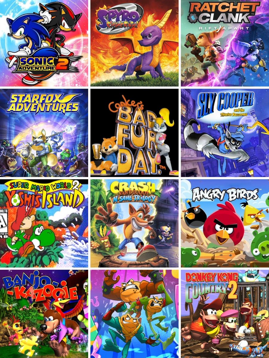 KoronellukinhaC's tweet image. What's your favorite game franchise with an animal protagonist?