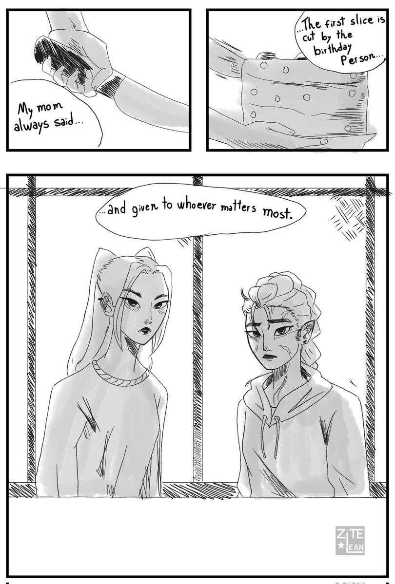 zitelean's tweet image. And the first one goes to...you!

A #polytrix little comic (1/2)