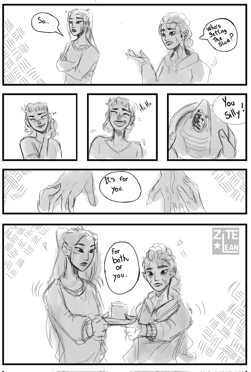 zitelean's tweet image. And the first one goes to...you!

A #polytrix little comic (1/2)