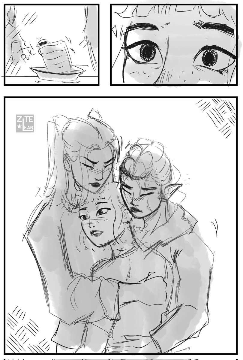 zitelean's tweet image. And the first one goes to...you!

A #polytrix little comic (1/2)