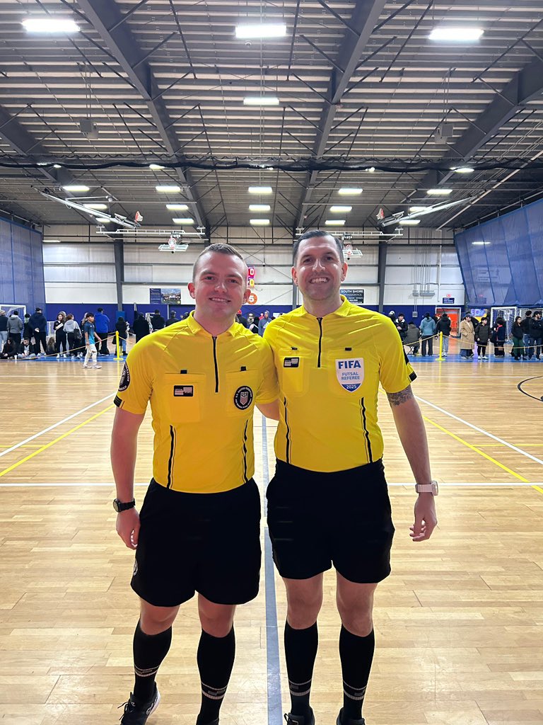 usyouthfutsal's tweet photo. 🇺🇸 HUGE CONGRATULATIONS to Drew Klemp on being nominated to the FIFA International Futsal Referee list representing the United States! 🎉

#FIFAFutsal #USYF #HeartlandFutsal #USYouthFutsal #FUTSAL https://t.co/1DcsG9g7mR