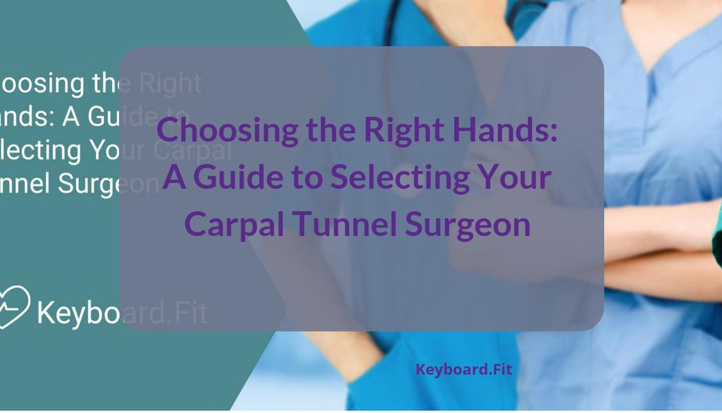 KeyboardFit's tweet image. Reasons Why Orthopedic Surgeons Are Often Preferred For Carpal Tunnel Surgery    Orthopedic surgeons are often the preferred choice for carpal tunnel surgery due to their specialized training.

Read more 👉 lttr.ai/Am0Zs

#CarpalTunnelSyndrome #SignificantStep