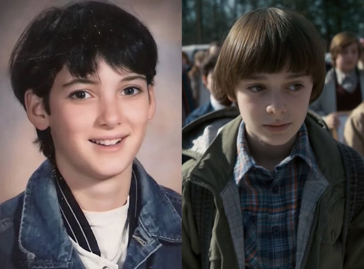 creepydotorg's tweet image. High school Winona looks just like Will 😭