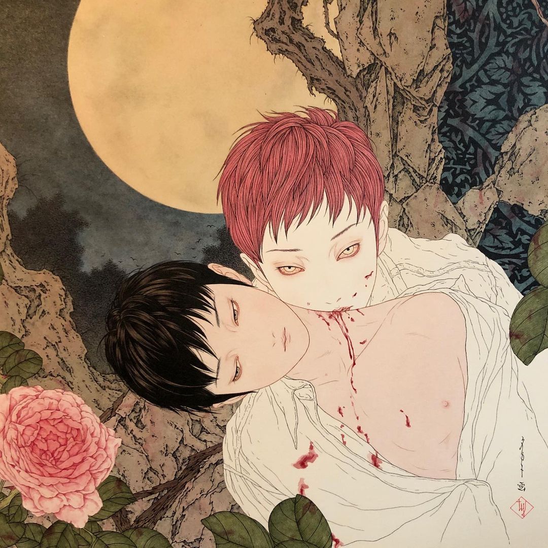 solisolsoli's tweet image. Vampires by Takato Yamamoto