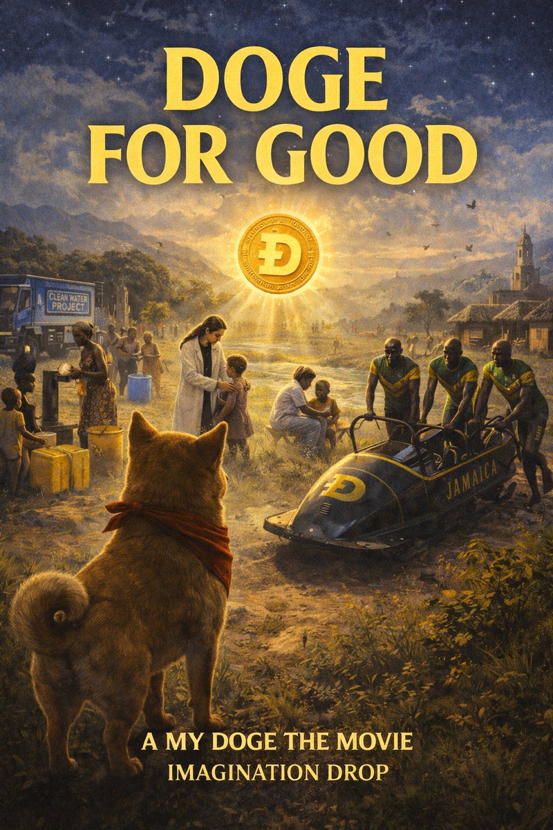 Charities now accept Dogecoin donations — from clean water projects to healthcare causes — showing the DOGE community isn’t just hype, it’s helping real people. That same people-powered energy fuels My Doge The Movie.
👉 film.io/mydogethemovie
#DogeForGood #CommunityPowered