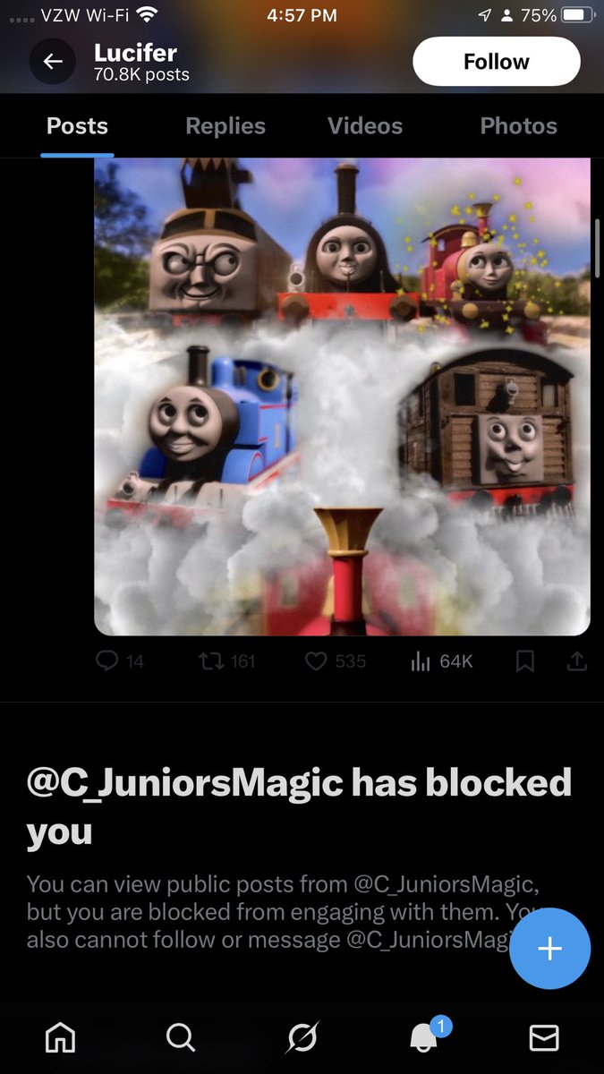 It has been an absolute privilege to have been blocked by you my good sir, may your life be merry and bright.