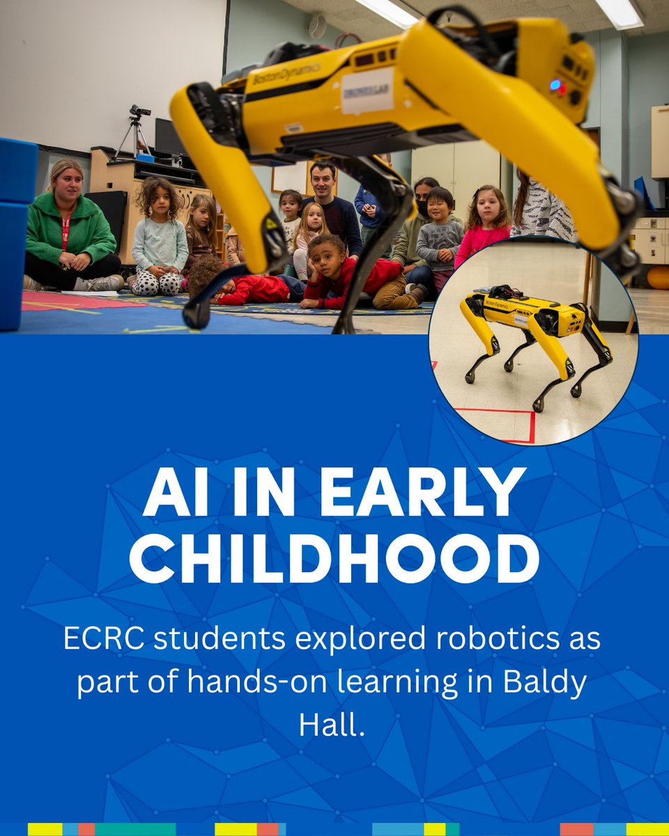UBGSE's tweet image. Today, we recognize the people and tools building the future of education. 🤖 Happy National Technology Day from #UBGSE! 💙

#UBuffalo #NationalTechnologyDay