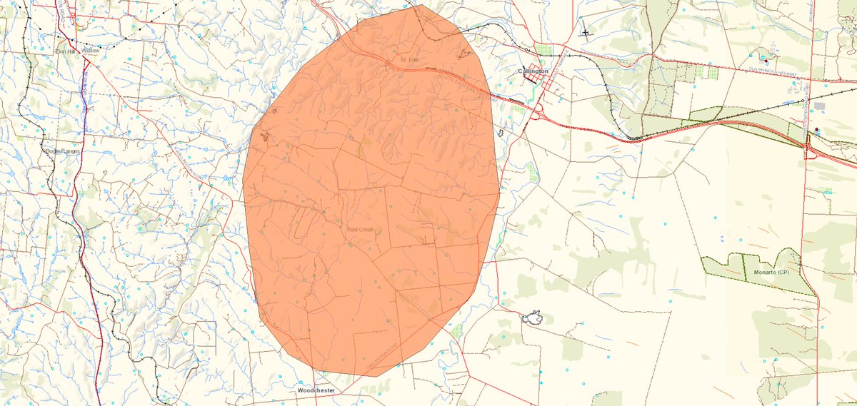 CFSAlerts's tweet photo. Watch and Act #Bushfire - Leave Now - #KANMANTOO #fire. Leave now. This bushfire may threaten your safety. #WAM ID=0008912 #SACFS https://t.co/xf1cgrO5CK https://t.co/Vu0BmQ043h