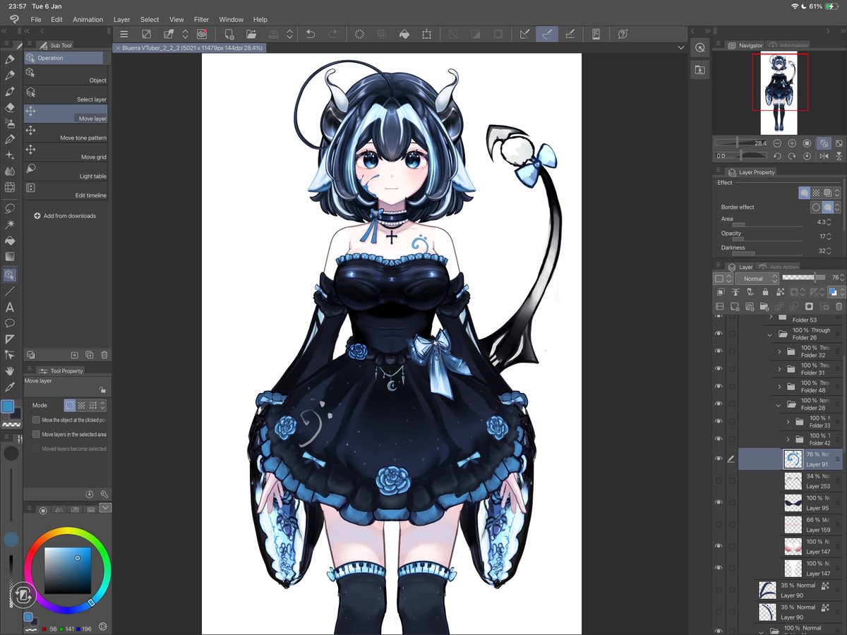 hai hai! this is day 4 of posting my progress every day until I finish my vtuber model! today I edited the hair a bit, started on the arms and polished the sketch for the dress! I'm so in love with how it's turning out!! ૮(˶ˊ ᵕ ˋ˶)ა
#vtuber #artmoots