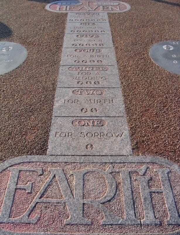 Çocuklar seksek oynarken aslında arkaik bir ritüeli canlandırdıklarının farkında değiller. Hatta bu oyun Buddha tarafından yasaklanmıştır. 

Seksek oynarken simgesel olarak ölüler diyarına iner ve yeryüzüne geri çıkarız.

İngiltere’de son kare hâlâ cennet olarak işaretlenir.