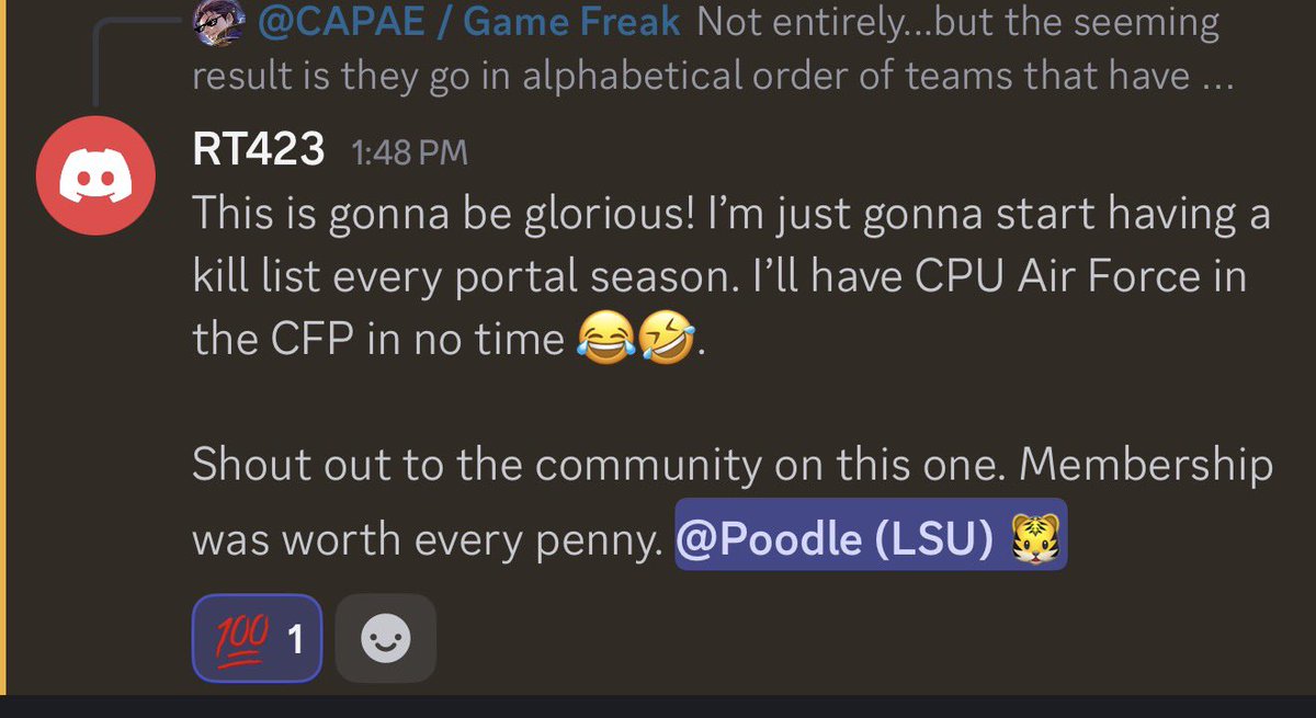 LIMITED TIME DEAL 🚨
Use code flash for $65 off the annual plan or flash2025 for $7 off monthly at poodlecfb.com 🔥

Dynasty tools, updates, and edge all season long. Don’t wait.