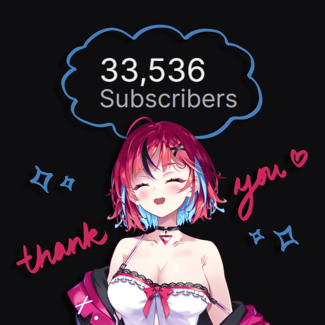 xsaiiren's tweet image. Last subathon, I hit an incredible subathon record of 16,188 subs...

This time, we doubled it and more !!
We hit 33,536 subscribers on Twitch  😭  ?!

I am beyond grateful and still in shock how we even got there !!!

Thank you all  ❤️  I will continue to do my best 💪