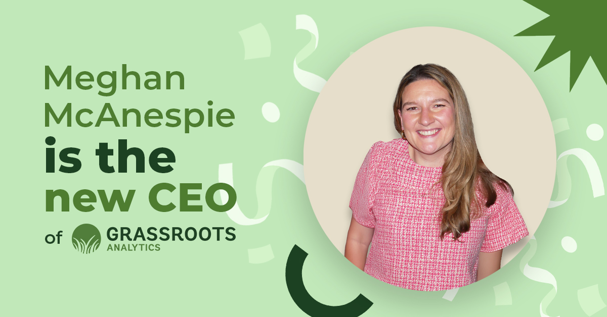 grassroots_data's tweet image. Announcing the new CEO of Grassroots Analytics: Meghan McAnespie!
Read our full press release here →
grassrootsanalytics.com/post/grassroot…