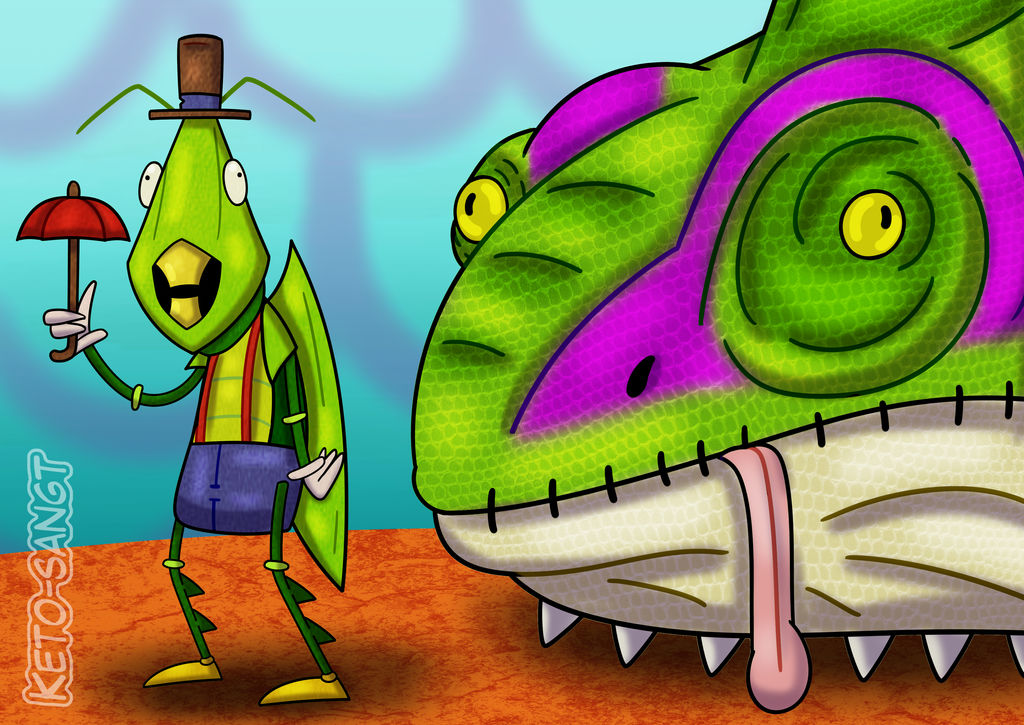 Grillo y camaleón
deviantart.com/keto-sangt/art…

<a href="/ConoceArtistas/">¡Conoce Artistas!</a>
<a href="/ApoyaAlArtista/">Apoya Al Artista</a>
<a href="/plasmart15/">PlasmArt</a>
<a href="/TuVecinoArtista/">TuVecinoArtista</a>
<a href="/ArtePorDoquier/">Arte Por Doquier </a>