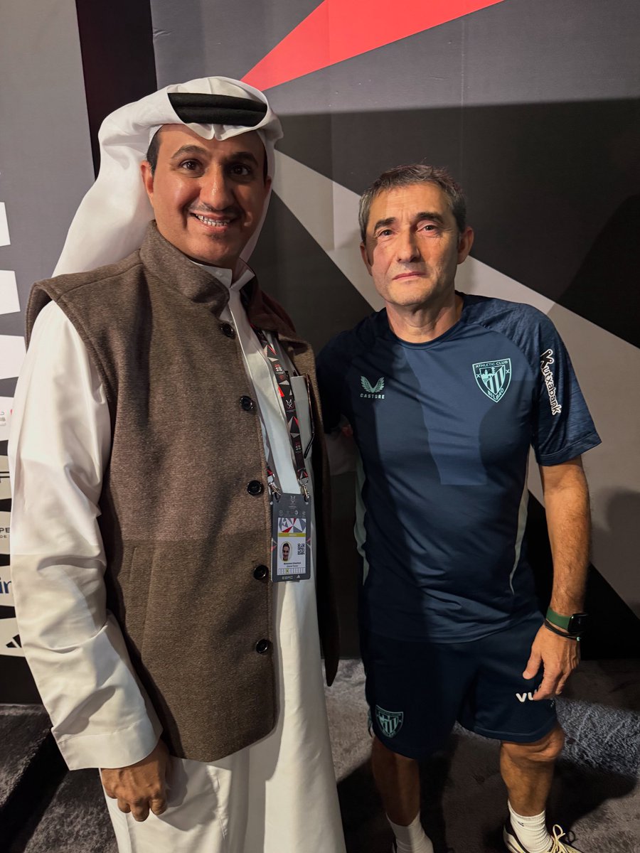 bnhashbool's tweet image. تغطية #السوبر_الاسباني_بجدة 
لقائي مع إرنستو فالفيردي مدرب #اتلتيك_بلباو 
#السوبر_الاسباني 
#برشلونة_بلباو