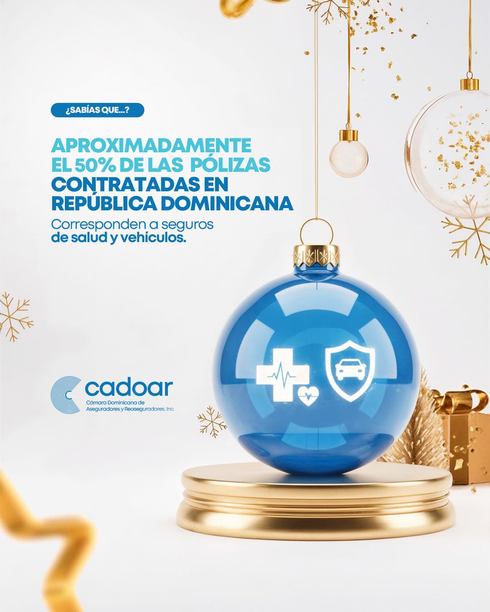 cadoarRD's tweet photo. La cultura aseguradora en nuestro país sigue creciendo. 📈

Los dominicanos están apostando más por proteger su salud y su movilidad.

#CADOAR https://t.co/gGfik8VKgv