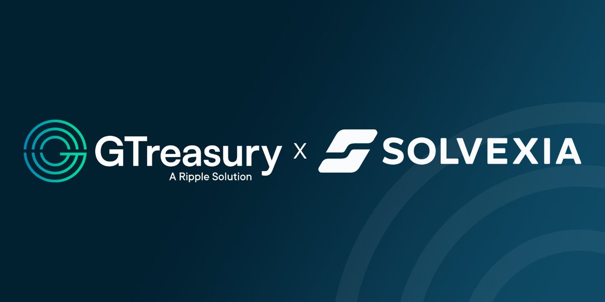 🚨 RIPPLE KICKS OFF THE YEAR WITH ITS FIRST ACQUISITION‼️

GTreasury acquires Solvexia to automate reconciliation and regulatory reporting. 
Enterprise finance is being rebuilt and XRP is embedded at the core.
