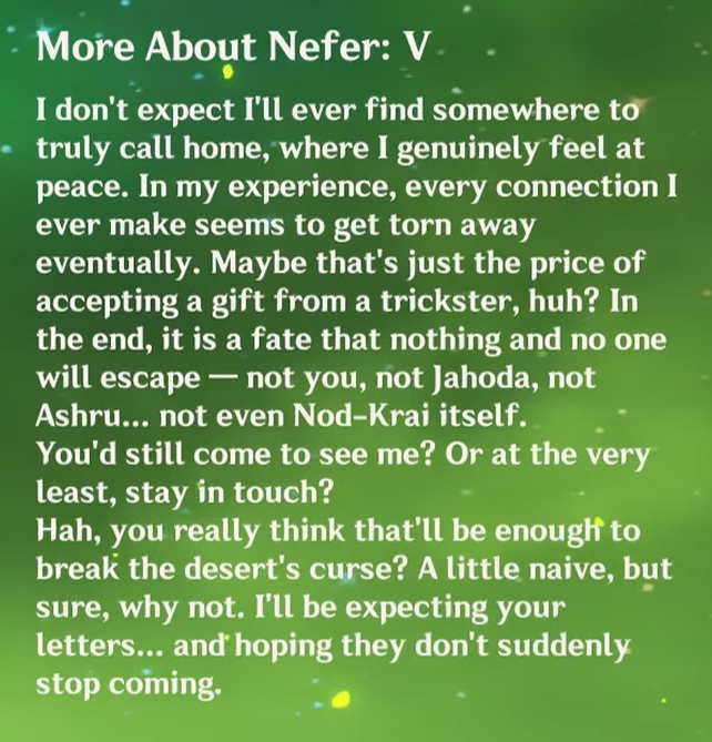 flying_frappe's tweet image. the cutest thing to me is how nefer thinks jahoda will leave her in the future despite the very obvious signs that she loves being with nefer