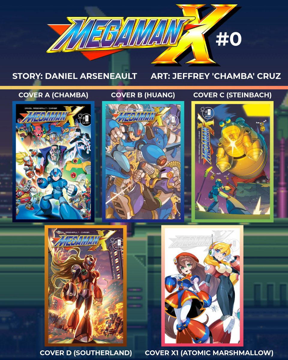 Mega Man Comic News tweet media