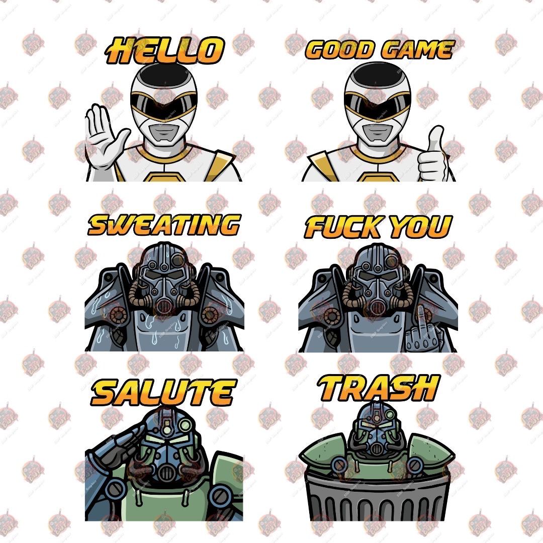 AnnaHart_sp's tweet photo. Fallout has been really trending these days!!! 
Probably due to the show that is going to drop a season 2 this year. 

#emotes 
#twitchstreamer 
#twitchemotes 
#newstreamer 
#SmallStreamersConnect 
#smallstreamer 
#twitchlive 
#twitchtv https://t.co/Wxc042ikiq