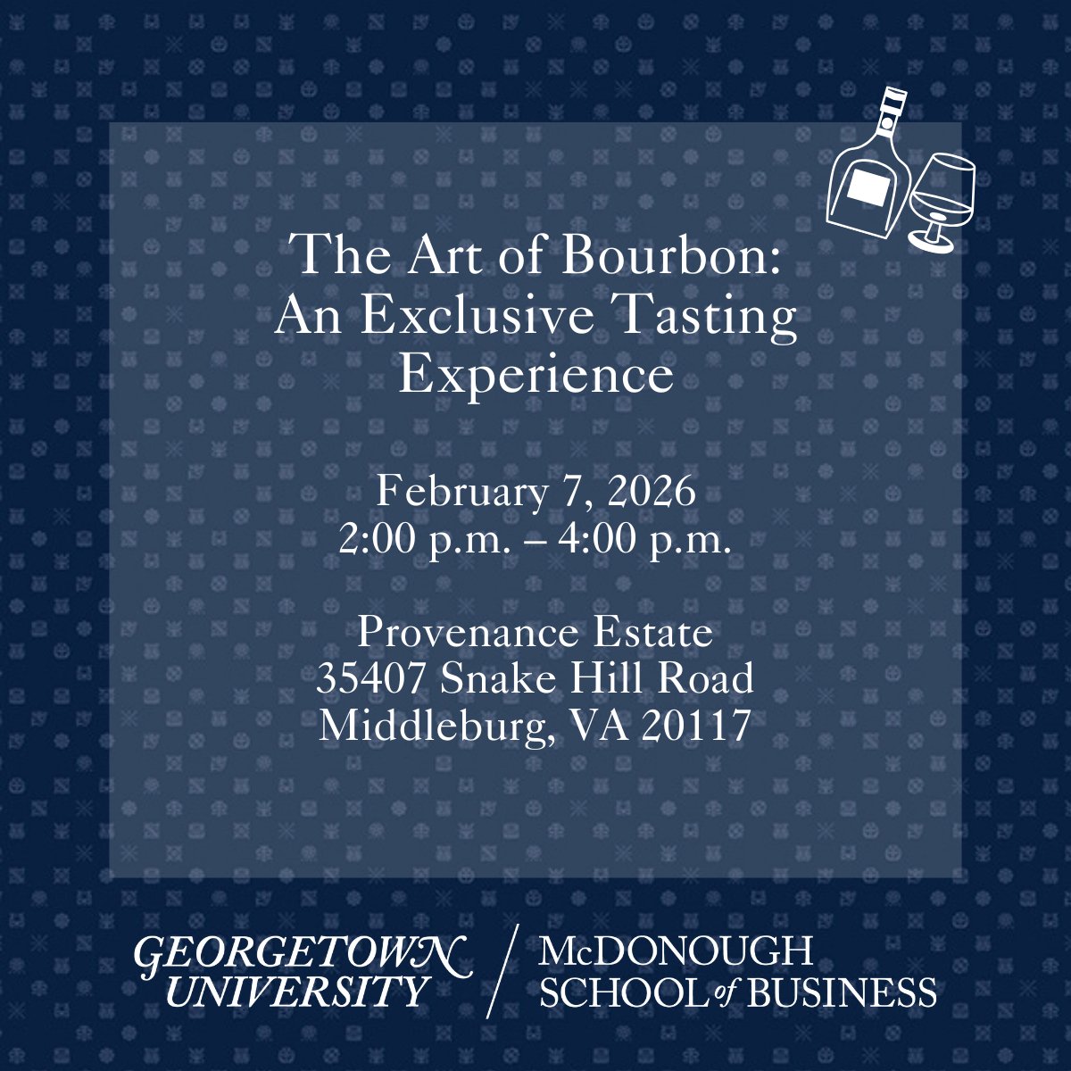 Georgetown McDonough Alumni tweet media