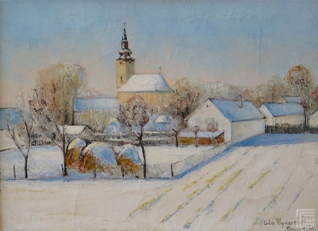 Kad sa platna zamiriše zima. 🥹🥹
Sava Šumanović. 🖤❤️