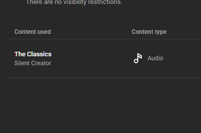 Got flagged using my own ai music LUL.