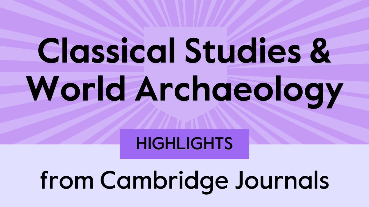 Cambridge University Press - Classics tweet media