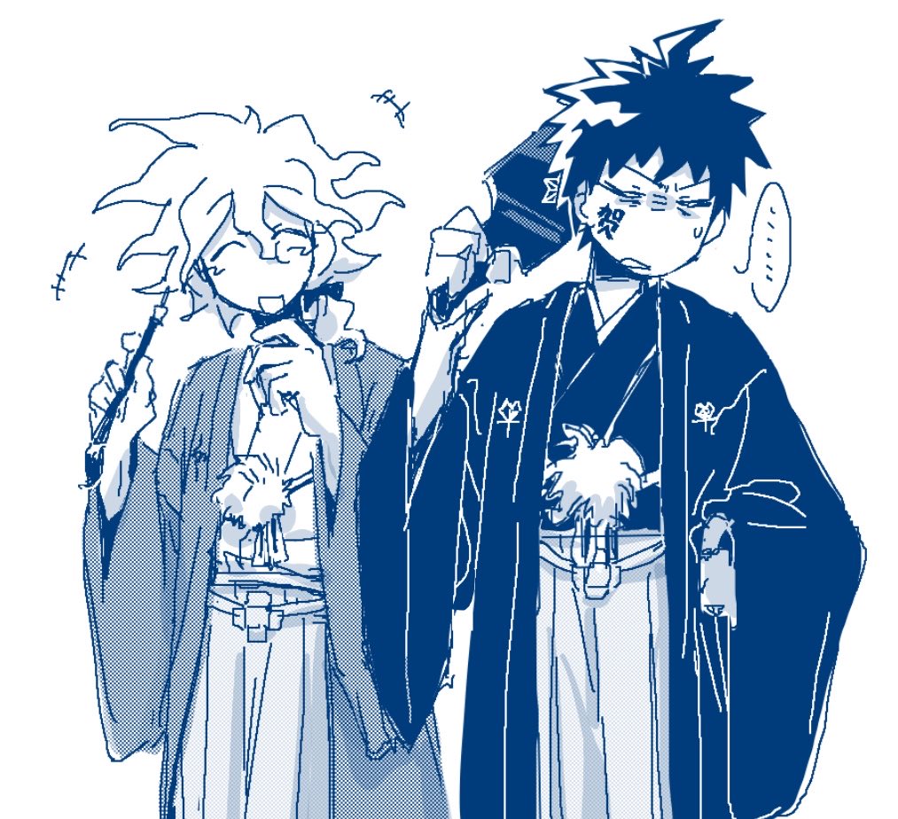 1月1日当天和群友茶绘画的