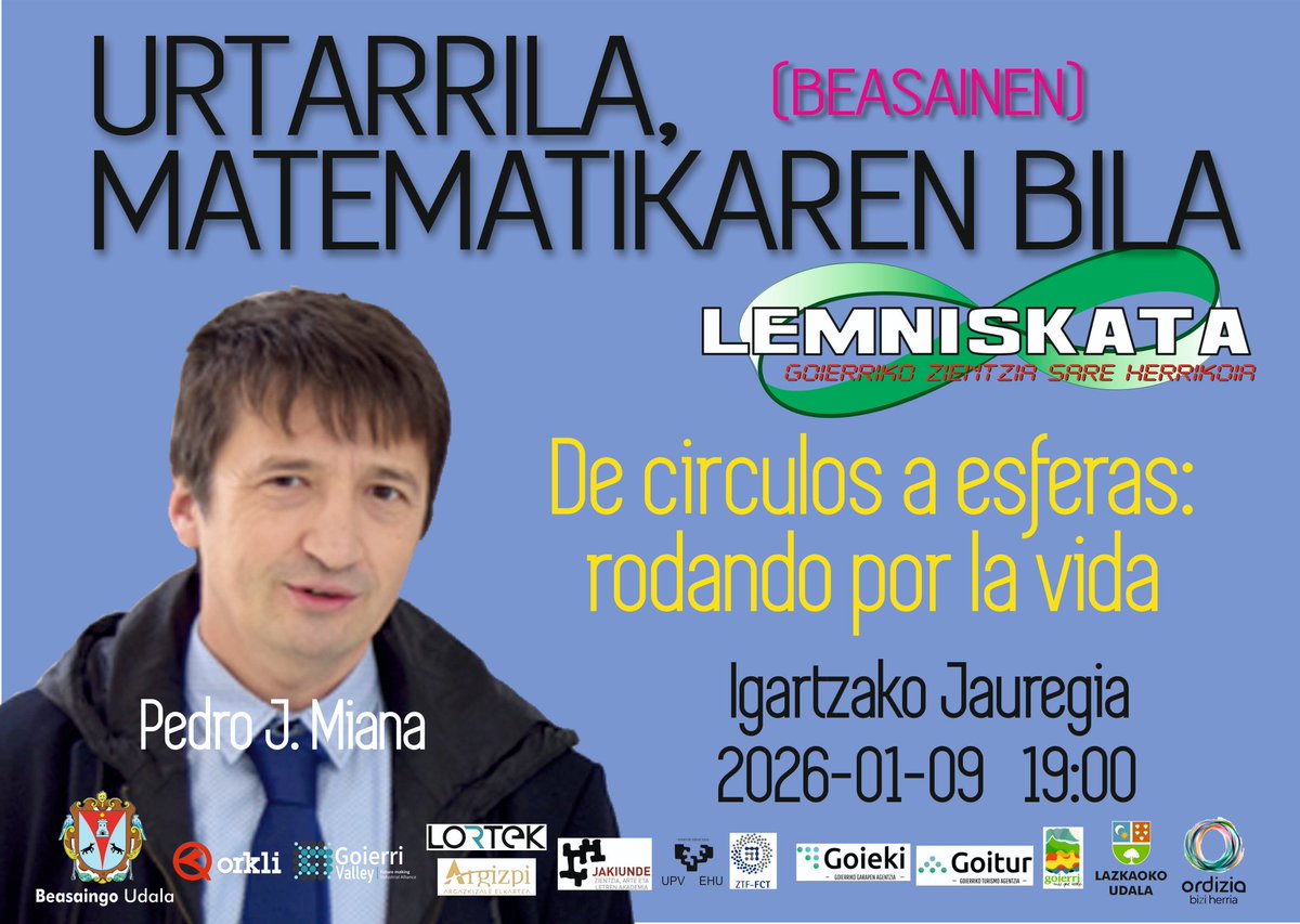 Ostiralean hasiko da Urtarrila, Matematikaren bila zikloa.