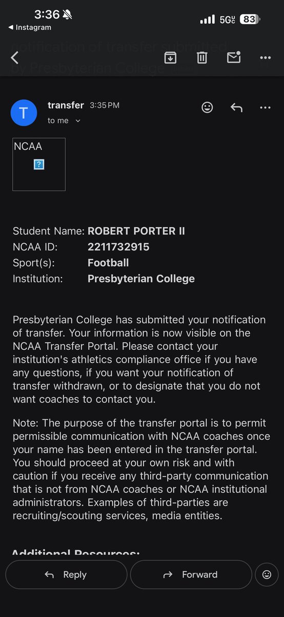 Rjpsecond's tweet image. Officially in the portal! Eligibility pending on case injunction.
All-PFL
40 tackles
6 TFL
3 sacks 
Nose guard