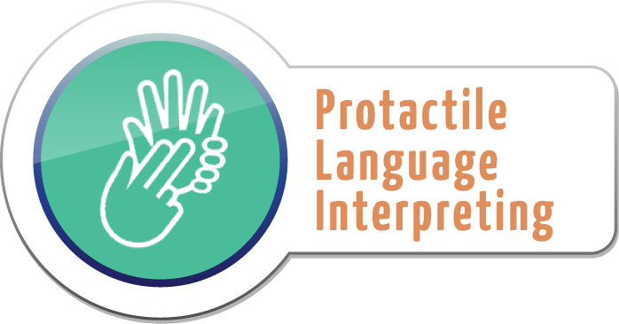 dcmp_tweets's tweet photo. All 13 Protactile Language Interpreting modules are now available at DCMP, a self-directed course consisting of of online content, assignments &amp; assessments, focused on co-navigation, language, co-presence, literature,  numbering systems &amp; alphabet.
https://t.co/DVmykNONSy https://t.co/NOsQ8AnETr