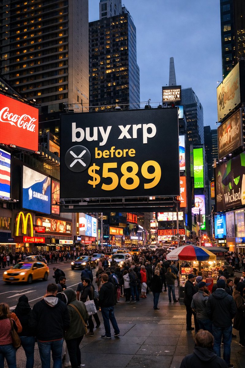 New York 🇺🇸 has a beautiful sign up this evening 🥹🫶🏻 $XRP