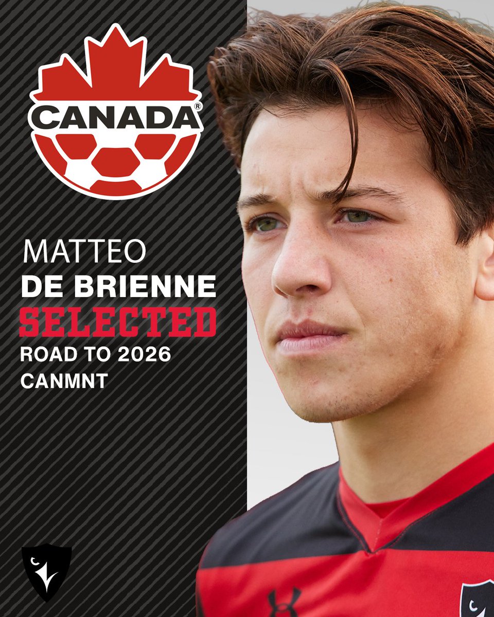 CURavens's tweet image. Carleton Ravens alumni Matteo de Brienne has been selected to the #CANMNT on the "Road to 2026". 

de Brienne has been named to a 20-player squad who open a 10-day camp on January 8. The squad face Guatemala on January 17. 

📰 goravens.ca/2026/01/ravens…